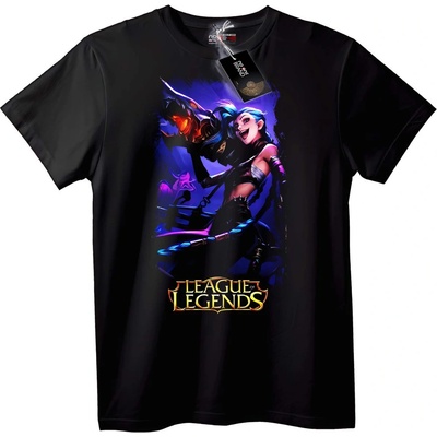 NOONEBRAND Тениска League of Legends Jinx - XS, White