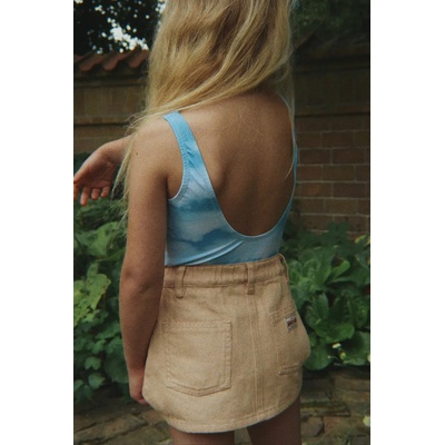 Konges Sløjd цял бански за деца CLOUDY SWIMSUIT GRS (KS105316.PPY2)