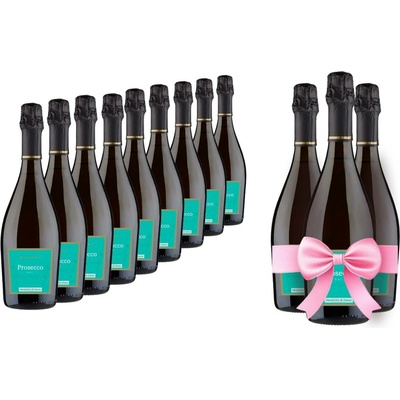 Rossini Prosecco DOC Spumante Brut Nature Italské šumivé víno 12 x 0,75 l