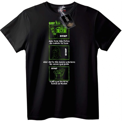 NOONEBRAND Тениска с любовни послания - 2XL, White