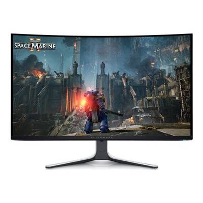 Alienware 32 Gaming Monitor AW3225QF - OLED monitor - hraní her - zakřivená - 32" (31.62" zobrazitelný) - 3840 x 2160 4K @ 240 Hz - 1000 cd/m? - 1500000:1 - DisplayHDR 400 True Black - 0.03 ms - 2xHDM