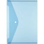 Herlitz PP A4, прозрачен син патентован калъф 10657948 (10657948)