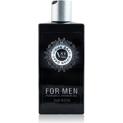 Vivian Gray Oud Wood sprchový gel pro muže s parfemací 350 ml
