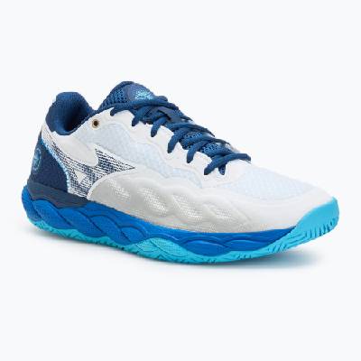 Обувки за тенис Mizuno Wave Enforce Court AC white/estate blue/river blue