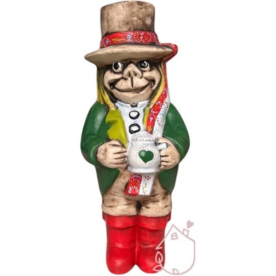 Vodník k jezírku, keramická socha – Zboží Mobilmania