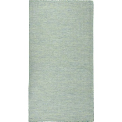 vidaXL Градински плоскотъкан килим, 140x200 см, тюркоазен (340803)