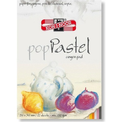 KOH-I-NOOR blok pop Pastel 245×345 mm 20 listů