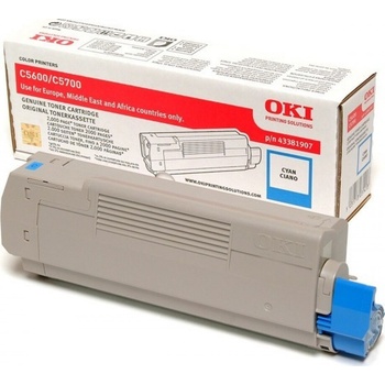 OKI Тонер касета за OKI C 5600/5700 - Cyan - P№ 43381907 (43381907)