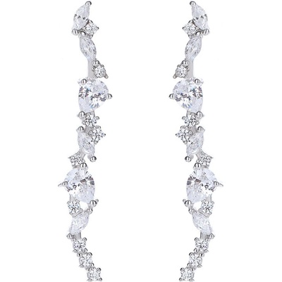 Silenti Jewelry Сребърни обеци "Подход