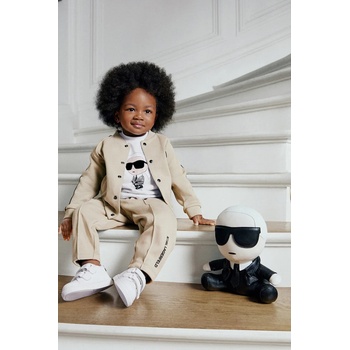 Karl Lagerfeld Детски кожени маратонки Karl Lagerfeld (Z31186.28.30)