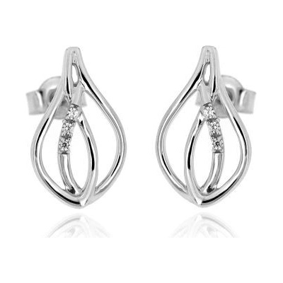 Zlatnictví U Kostela zlaté náušnice lístečky 674