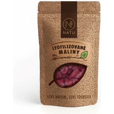 Natu Lyofilizované maliny 45 g