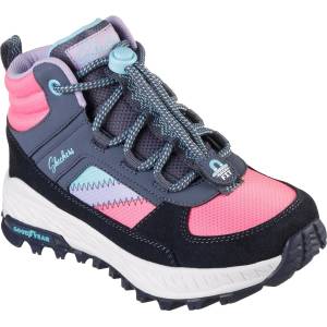 Skechers Детски маратонки Skechers Unisex Kids' High-Top Trainers - Grey/Multi