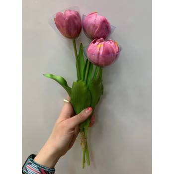 Villeroy & Boch - zväzok tulipánov 3 ks, lila - Artificial Flowers