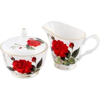 Image 1 of Lancaster Комплект каничка и захарничка с червена роза Lancaster