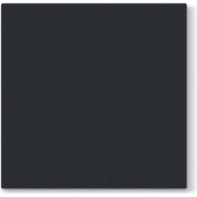 PAW ubrousky Airlaid L Unicolor Black 40x40cm