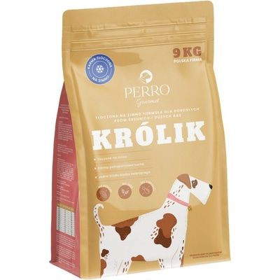 PERRO Gourmet Cold-pressed králičí 9 kg