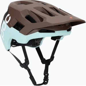 POC Велосипедна каска POC Kortal Race MIPS bronzite brown matt/lazurite blue matt