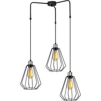 Opviq Черно метално висящо осветително тяло Opviq lights Mathaios - Opviq lights (892OPV1494)