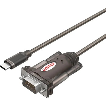 Unitek Y-1105K сериен кабел Черен 1.5 m DB-9 (Y-1105K)
