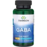 Swanson GABA, 750 mg, 60 растителни капсули, Swanson (SWU676)