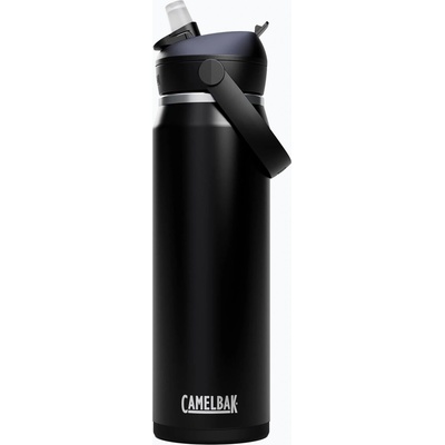 CamelBak Thrive Flip Straw Insulated SST бутилка за пътуване 740 ml черна