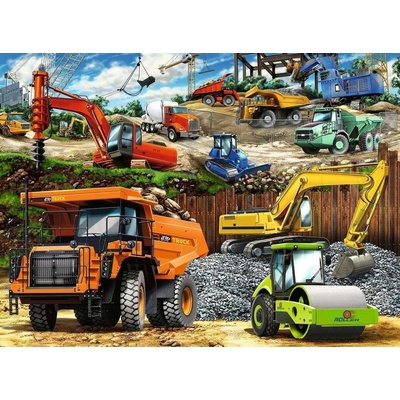 RAVENSBURGER Stavební stroje XXL 100 dielov