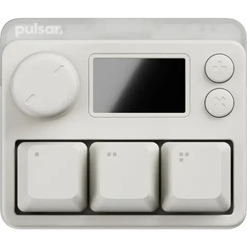 Pulsar Lab XPad Mini White Геймърска мини клавиатура (PLXPM101)