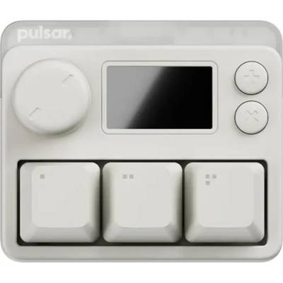 Pulsar Lab XPad Mini White Геймърска мини клавиатура (PLXPM101)