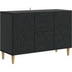 vidaXL Служебен шкаф Черно 89 x 34, 5 x 60 см Инженерна дървесина (895116)