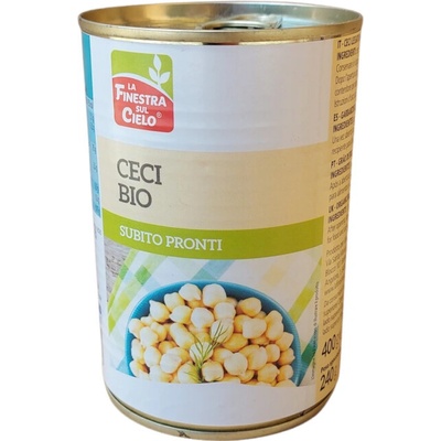 La Finestra Cícer sterilizovaný Bio 400g