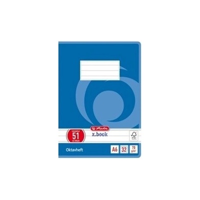 Herlitz A6 zošit s linkami