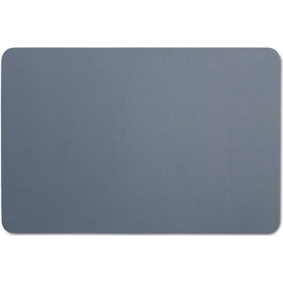 Kela Prostírání plastové Kimara PU 45x30cm imitace kůže tmavě šedá KL-12310