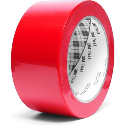 3M Univerzálna označovacia PVC lepiaca páska 50 mm x 33 m červená
