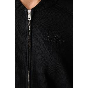 MM6 Maison Margiela суичър с цип и качулка дамски с памук (S62HG0033.M25013)