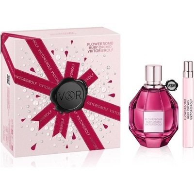 Viktor & Rolf Flowerbomb Ruby Orchid parfémovná voda 100 ml + parfémovná voda 10 ml