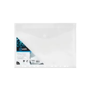 Image 1 of @Work Джоб с копче и европерфорация А4 5 броя