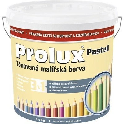 Prolux Pastell 1,5 kg 0637 žltá banánová