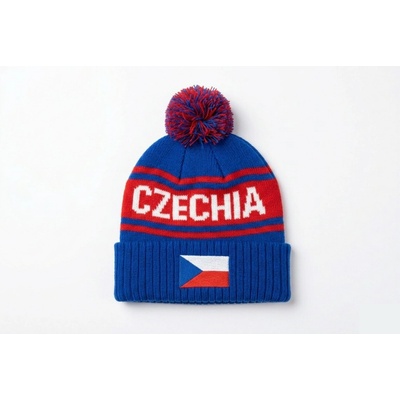 FAN zimní čepice s vlajkou ČR - 1 kus