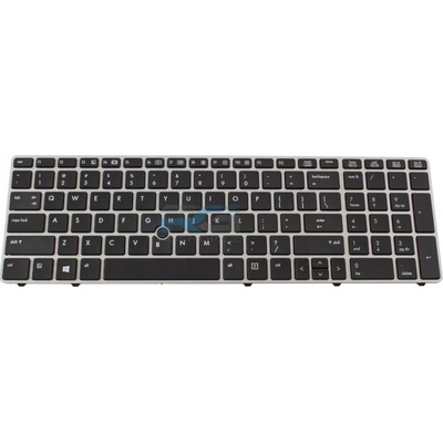 Klávesnice HP ELITEBOOK 8560P 8570P stříbrná – Zboží Živě