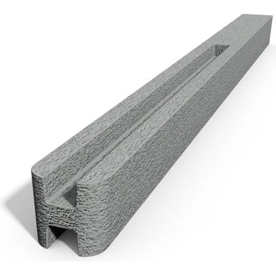 Betonový sloupek hladký průběžný přírodní Výška v mm:: 1500 mm
