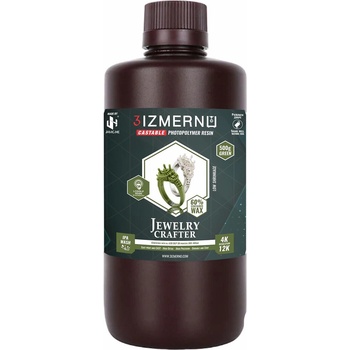 3izmerno / jamg he Фотополимерна Смола 3IZMERNO Jewelry Crafter UV Resin 405nm за Леене на Бижута с 60% Восък / 500g