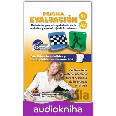 Prisma Evaluación (A1/A2) Audio CDs (2) + 1 CD PDFs - Edinumen