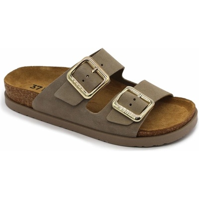 Leon 7010 Dámske zdravotné šlapky sivá