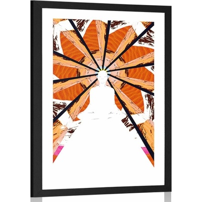 Plakát s paspartou neobyčejná meditace - 40x60 no frame