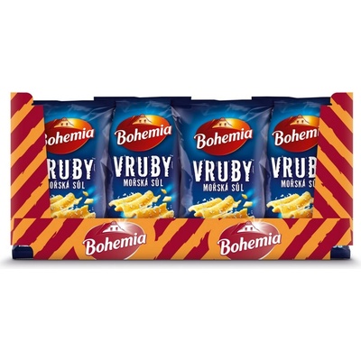 Bohemia Vruby solené 18 x 120 g