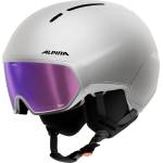 Alpina Ски каска Alpina Vizzard Q-Lite S2 Ski helmet - White Matt / Pruple - размер 59-63 cm (418-1505-0713)
