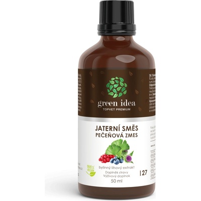 Green idea Pečeňové zmes kvapky Hepamix 50 ml