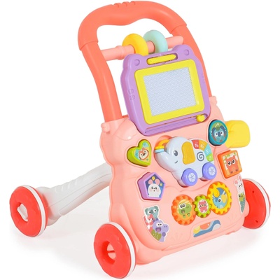 Moni Играчка за прохождане Elephant-HE0811-розов (110762)