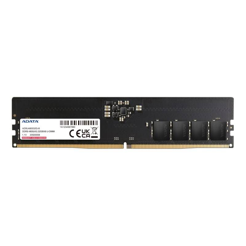 DDR5 4800mhz 32GB メモリ　A-DATA Adata DDR5 32GB 4800MHz CL40 AD5U480032G-S od 514 € - Heureka.sk